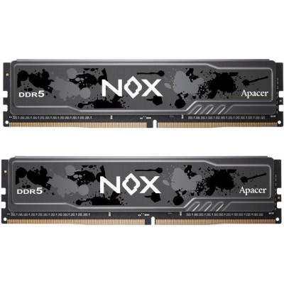 Apacer 32 GB (2x16GB) DDR5 5600 MHz Nox Black (AH5U32G56C522MBAA-2)