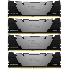 Kingston FURY 128 GB (4x32GB) DDR4 3200 MHz Renegade Black (KF432C16RB2K4/128)