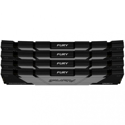 Kingston FURY 128 GB (4x32GB) DDR4 3200 MHz Renegade Black (KF432C16RB2K4/128)