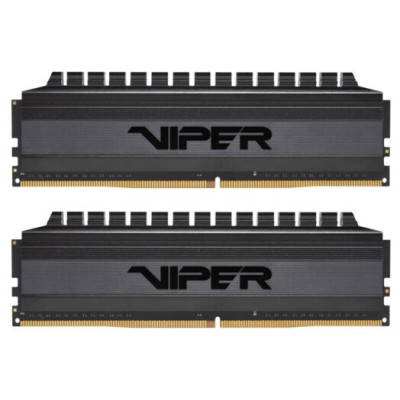 Patriot Viper 4 BLACKOUT, DDR4, 16 GB, 4400MHz, CL18 (PVB416G440C8K)