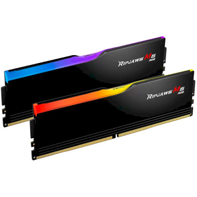 G.Skill 32 GB (2x16GB) DDR5 6000 MHz Ripjaws M5 RGB Black (F5-6000J3238F16GX2-RM5RK)