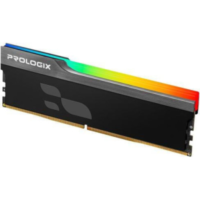 Prologix 16 GB DDR5 6000 MHz Onyx Black RGB (PRO16GB6000YBR5)
