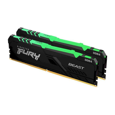 Kingston FURY 16 GB (2x8GB) DDR4 3600 MHz Beast RGB (KF436C17BB2AK2/16)