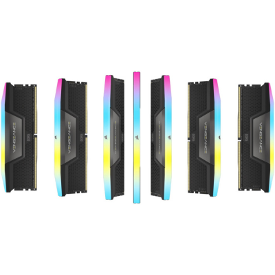 Corsair 32 GB (2x16GB) DDR5 5600 MHz Vengeance RGB (CMH32GX5M2B5600C40K)