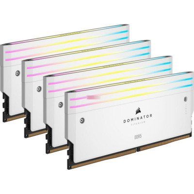 Corsair Dominator Titanium RGB White 4x16GB DDR5 6400MHz (CMP64GX5M4B6400C32W)