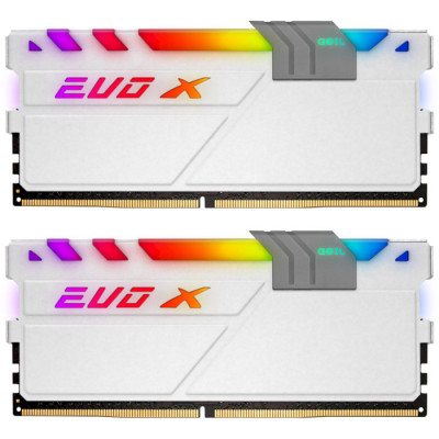 Geil 32 GB (2x16GB) DDR4 3200 MHz EVO X II Frost White (GEXSB432GB3200C16BDC)