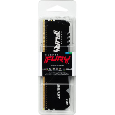 Kingston FURY 8 GB DDR4 3200 MHz Beast RGB (KF432C16BBA/8)