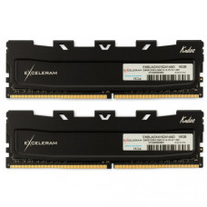 Exceleram 16 GB (2x8GB) DDR4 3200 MHz Kudos Black (EKBLACK4163216AD)