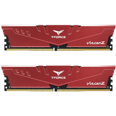TEAM 16 GB (2x8GB) DDR4 3000 MHz Vulcan Z Red (TLZRD416G3000HC16CDC01)