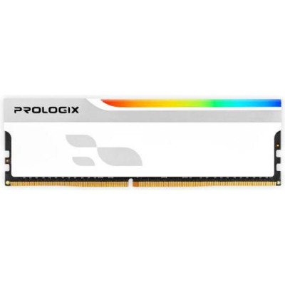 Prologix 16 GB DDR5 6000 MHz Onyx White RGB (PRO16GB6000YWR5)