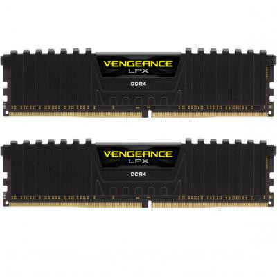 Corsair 16 GB (2x8GB) DDR4 3600 MHz Vengeance LPX Black (CMK16GX4M2Z3600C18)
