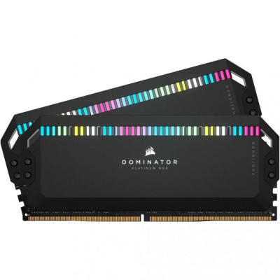 Corsair 32 GB (2x16GB) DDR5 6000 MHz Dominator Platinum RGB (CMT32GX5M2E6000C36)