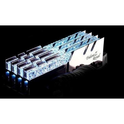 G.Skill 16 GB (2x8GB) DDR4 3000 МГц Trident Z Royal Silver (F4-3000C16D-16GTRS)