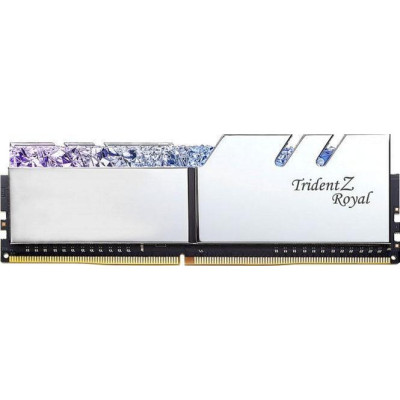 G.Skill 16 GB (2x8GB) DDR4 3000 МГц Trident Z Royal Silver (F4-3000C16D-16GTRS)