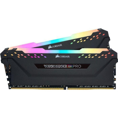 Corsair 32 GB (2x16GB) DDR4 2666 MHz Vengeance RGB Pro (CMW32GX4M2A2666C16)