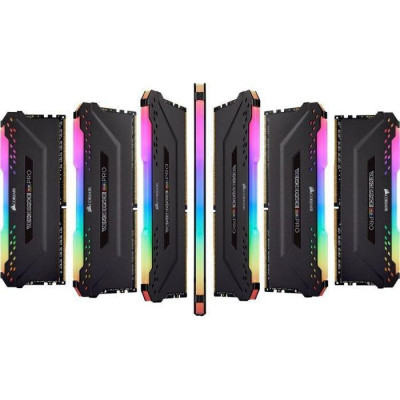 Corsair 32 GB (2x16GB) DDR4 2666 MHz Vengeance RGB Pro (CMW32GX4M2A2666C16)