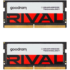GOODRAM 32 GB (2x16GB) SO-DIMM DDR5 5600 MHz Rival (GGEES5-56L40S/32GDC)