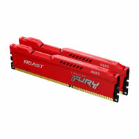 Kingston FURY 8 GB (2x4GB) DDR3 1600 MHz Beast Red (KF316C10BRK2/8)