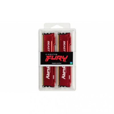 Kingston FURY 8 GB (2x4GB) DDR3 1600 MHz Beast Red (KF316C10BRK2/8)