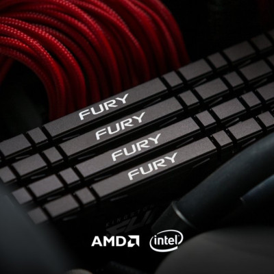 Kingston Fury DDR4-3200 131072MB PC4-25600 (Kit of 4x32768) Renegade Black (KF432C16RBK4/128)