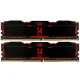 GOODRAM 16 GB (2x8GB) DDR4 3000 MHz Iridium X Black (IR-X3000D464L16S/16GDC)