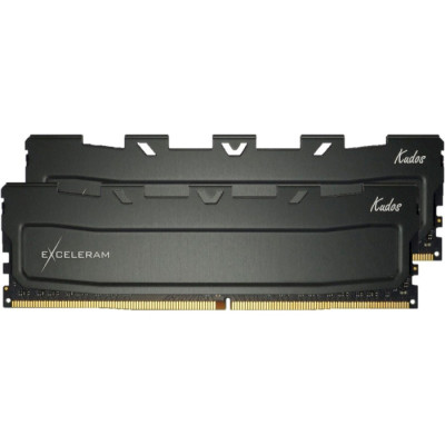 Exceleram 32 GB (2x16GB) DDR4 3200 MHz Kudos Black (EKBLACK4323222XD)