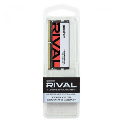 GOODRAM 32 GB SO-DIMM DDR5 5600 MHz Rival (GGEES5-56L40/32G)