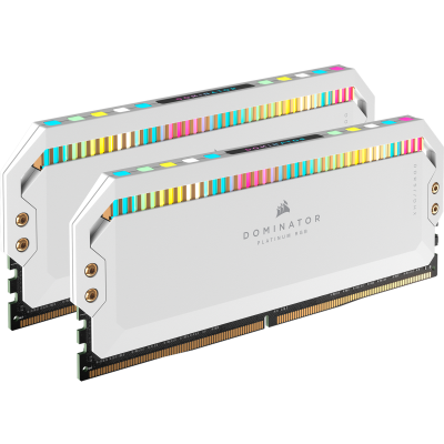Corsair 32GB 2x16GB DDR5 Dominator Platinum RGB White (CMT32GX5M2B5600C36W)
