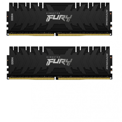 Kingston FURY 64 GB (2x32GB) 3200 MHz DDR4 Renegade Black (KF432C16RBK2/64)