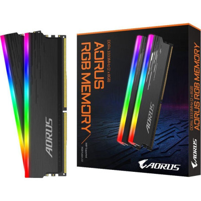 GIGABYTE 16 GB (2x8GB) DDR4 3333 MHz AORUS RGB Black (GP-ARS16G33)
