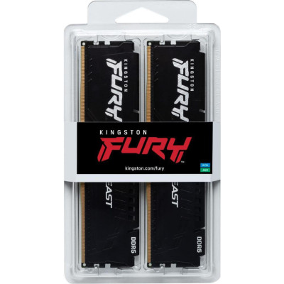 Kingston FURY 64 GB (2x32GB) DDR5 6000 MHz Beast (KF560C30BBK2-64)