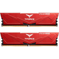 TEAM 32 GB (2x16GB) DDR5 6000 MHz T-FORCE Vulcan Red (FLRD532G6000HC30DC01)