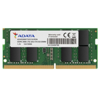 ADATA DDR4 2666 16GB SO-DIMM (AD4S2666716G19-SGN)