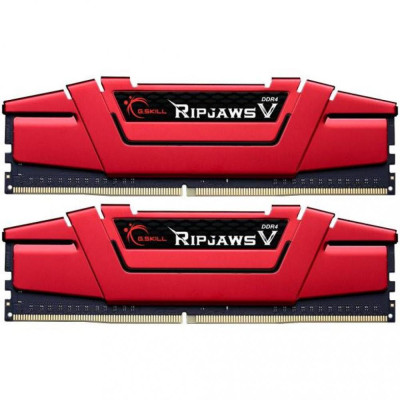 G.Skill 8 GB (2x4GB) DDR4 2400 MHz Ripjaws V Blazing Red (F4-2400C15D-8GVR)
