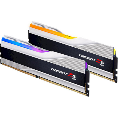 G.Skill DDR5 32GB (2x16GB) 6000Mhz Trident Z5 RGB Silver (F5-6000J3040F16GX2-TZ5RS)