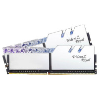 G.Skill 64GB (2x32GB) DDR4 3600MHz Trident Z Royal Silver (F4-3600C18D-64GTRS)