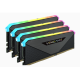 CORSAIR VENGEANCE RGB RT 128GB (4 x 32GB) DDR4 DRAM 3600MHz C18 MEMORY KIT BLACK (CMN128GX4M4Z3600C18)