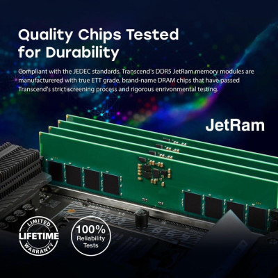 Transcend 48 GB DDR5 5600 MHz JetRam (JM5600ALE-48G)