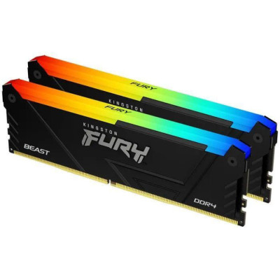 Kingston FURY 16 GB (2x8GB) DDR4 3200 MHz Beast RGB (KF432C16BB2AK2/16WP)