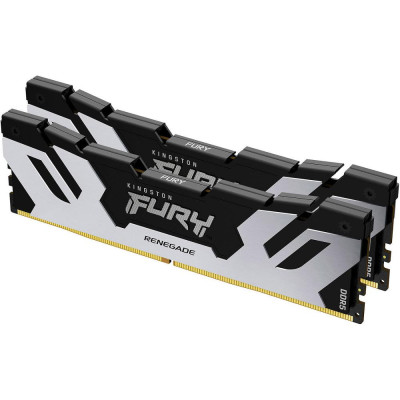Kingston FURY 32 GB (2x16GB) DDR5 6800 MHz Renegade Silver/Black (KF568C36RSK2-32)