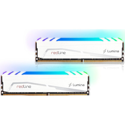 Mushkin 16 GB (2x8GB) DDR4 3600 MHz Redline Lumina RGB White (MLB4C360JNNM8GX2)