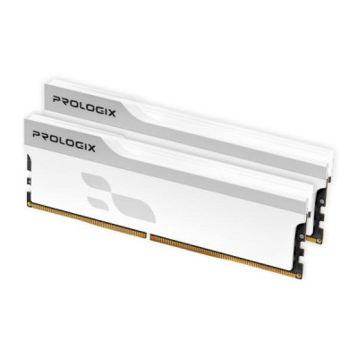 Prologix 32 GB (2x16GB) DDR5 6000 MHz Onyx White (PRO32GB6000YW5K)