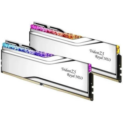 G.Skill 32 GB (2x16GB) DDR5 6400 MHz Trident Z5 Royal Neo Silver (F5-6400J3039G16GX2-TR5NS)