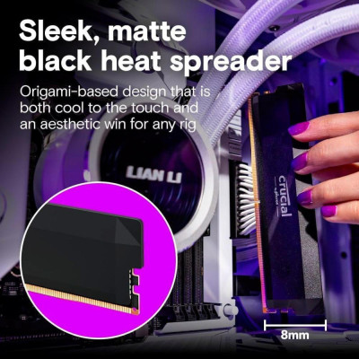 Crucial 32 GB DDR5 6400 MHz Pro OC Black (CP32G64C40U5B)