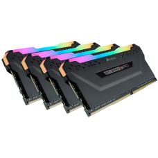 Corsair 32 GB (4x8GB) DDR4 3600 MHz Vengeance RGB Pro Black (CMW32GX4M4D3600C16)