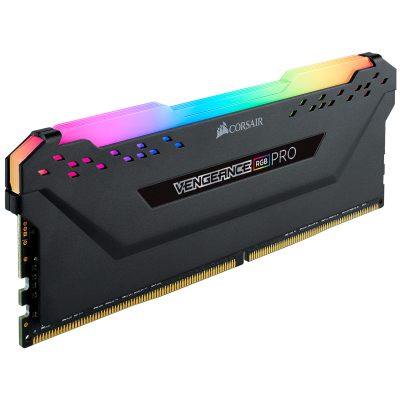 Corsair 32 GB (4x8GB) DDR4 3600 MHz Vengeance RGB Pro Black (CMW32GX4M4D3600C16)