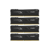 Kingston DDR4 2666 32GB KIT (8GBx4) HyperX Fury Black (HX426C16FB3K4/32)