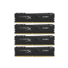 Kingston DDR4 2666 32GB KIT (8GBx4) HyperX Fury Black (HX426C16FB3K4/32)