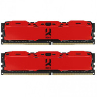 GOODRAM 16 GB (2x8GB) DDR4 3000 MHz IRDM X Red (IR-XR3000D464L16S/16GDC)