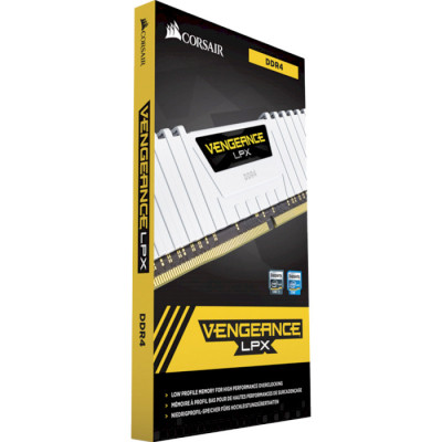 Corsair 32GB (2x16GB) DDR4 3200Mhz Vengeance LPX White (CMK32GX4M2E3200C16W)